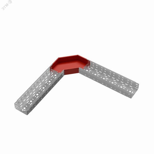 Угол горизонтальный 90 гр. 80х150 мм ПЛЮС INOX304