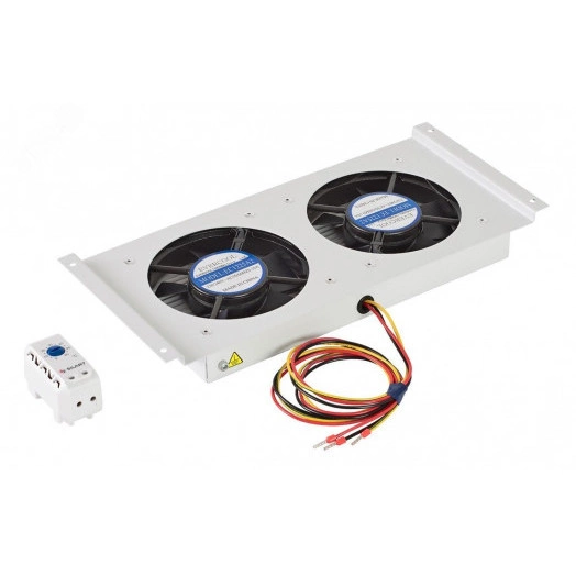 Панель вентиляционная для ШАН-М/Н 19’’ без шнура питания с мех термостатом