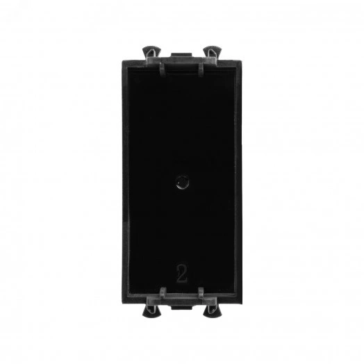 Avanti Заглушка модульная, , Черный матовый, 1 модуль