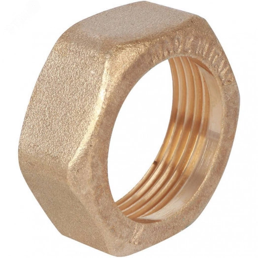 Штуцер с накидной гайкой под плоскую прокладку G 1/2M-G3/4RN