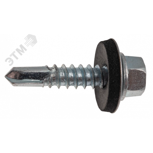 Саморез кровельный 5.5х19 сверлоконечный оцинкованный