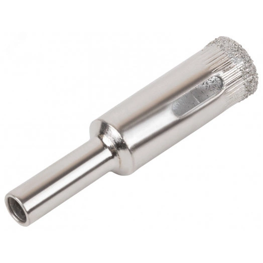 Коронка кольцевая по кафелю и стеклу алмазная 12х50 мм