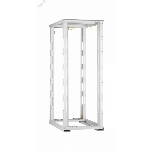 Стойка монтажная 19д 33U Ш600xВ1595xГ800мм с крышей в разобранном виде серый