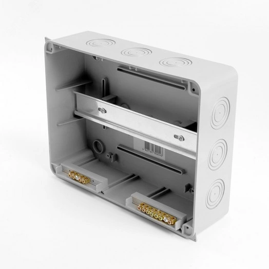 Бокс настенный 12 модулей, пластик, IP65, EBX50-1/12-65