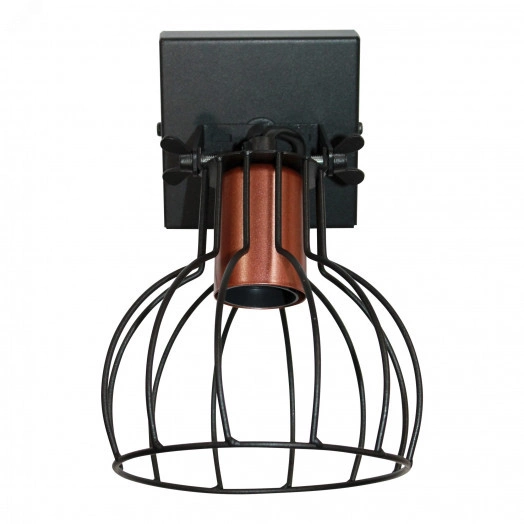 Светильник Эстель 511 черн.муар медь НББ 01-60-160 Е27 ИУ