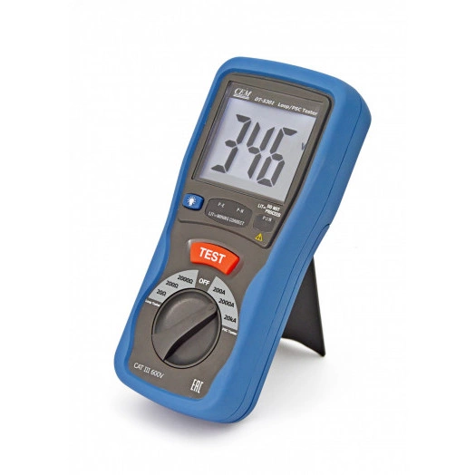 Тестер DT-5301 измеритель сопротивления петли фаза-нуль и тока короткого замыкания