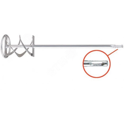 Миксер для краски и строительных смесей, хвостовик SDS-PLUS 100х600 мм