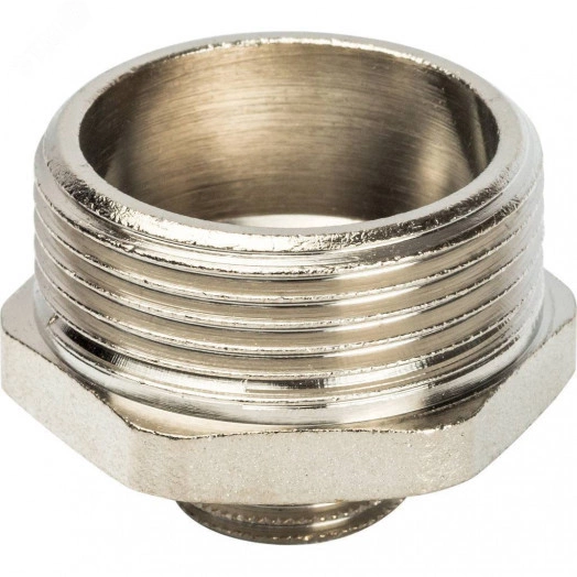 Ниппель НН 1'1/4х1/2' переходной, никелированный