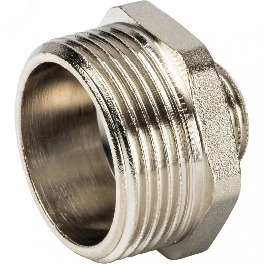 Ниппель НН 1'1/4х1/2' переходной, никелированный