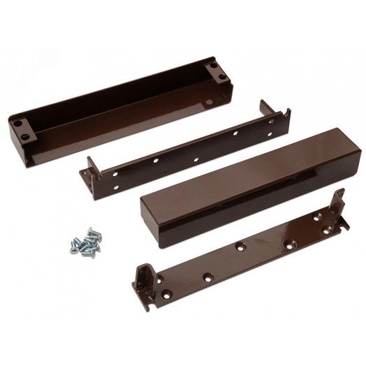 Комплект монтажный MK 700S для крепления замка, коричневый