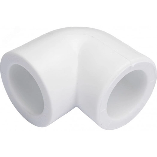 Угольник 25 мм 90 град., полипропиленовый, белый