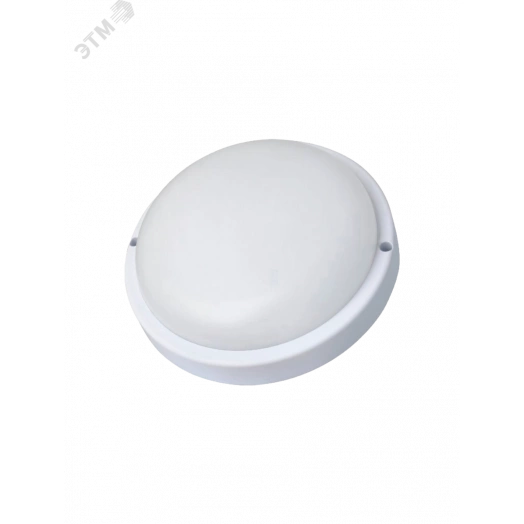 Светильник светодиодный настенно-потолочный для ЖКХ с оптико-аккус датчиком ДПО-15Вт 4000K 1350Лм IP65 круг