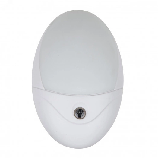 Светильник-ночник- Овал DTL-317 С фотосенсором (день-ночь) Белый ТМ