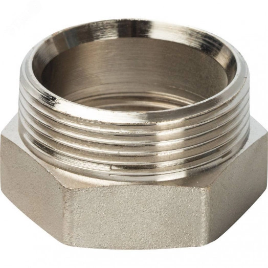 Разъемное соединение 'американка' ВН никелированное, уплотнение под гайкой o-ring кольцо 1'1/2