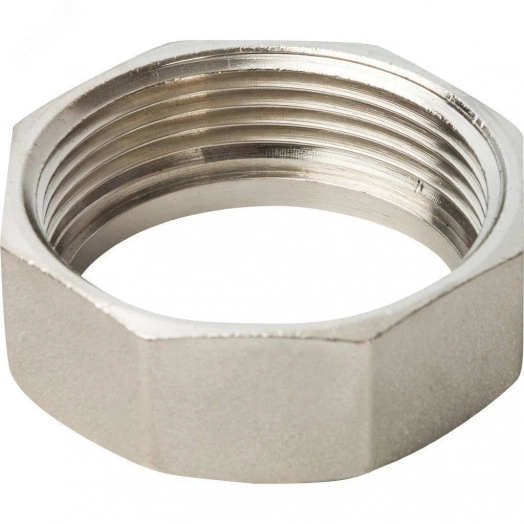 Разъемное соединение 'американка' ВН никелированное, уплотнение под гайкой o-ring кольцо 1'1/2