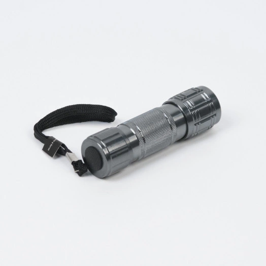 Фонарь ручной светодиодный LED 1 Вт 50 Лм модель GFL106 черный на батарейках 3xAAA Gauss