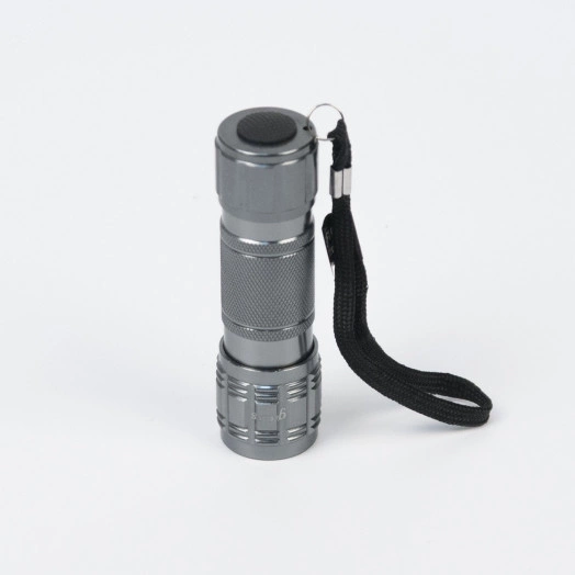 Фонарь ручной светодиодный LED 1 Вт 50 Лм модель GFL106 черный на батарейках 3xAAA Gauss