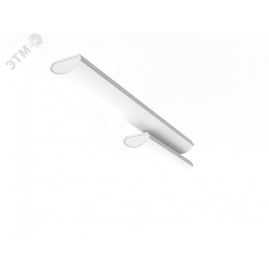 Светодиодный светильник ДПО-18Вт LUX опал.625*160*65 3000К