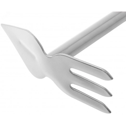 Мотыжка с ручкой МК-2(м) цельнометаллическая 3 зуба, лепесток