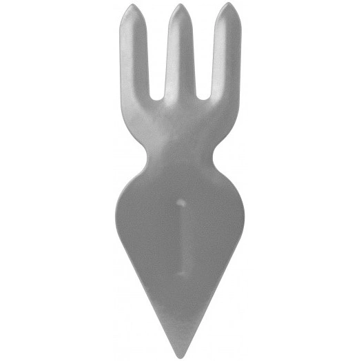 Мотыжка с ручкой МК-2(м) цельнометаллическая 3 зуба, лепесток