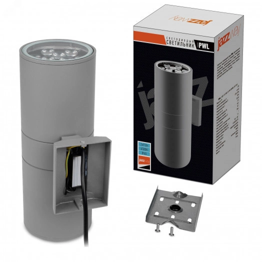 Светильник светодиодный ДБУ-2х9Вт архитектурный   IP65 6500К 1620Лм серый