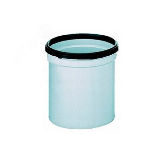 Надставной элемент с обжимным фланцем для гидроизоляции и геотекстиля