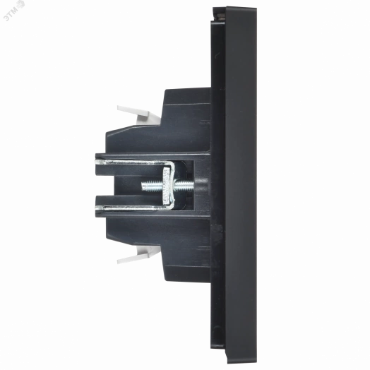 FORTE&PIANO Выключатель жалюзи 10А FP111 черный IEK