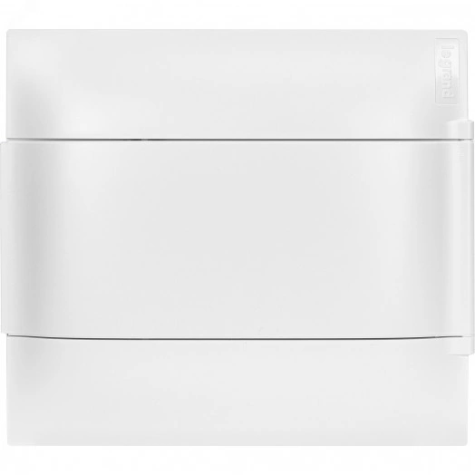 Practibox S Пластиковый щиток Встраиваемый (ЩРв-П) (в полые стены) 1X8 Белая дверь