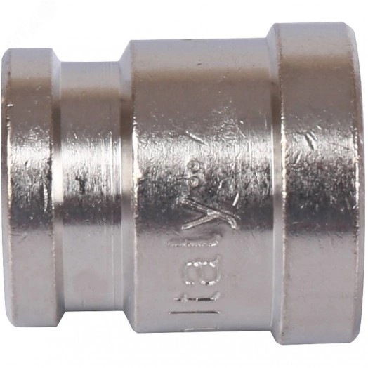 Муфта ВВ переходная никелированная 3/8X1/4