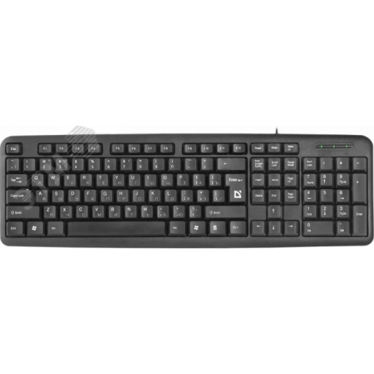 Клавиатура HB-420, полноразмерная, черный