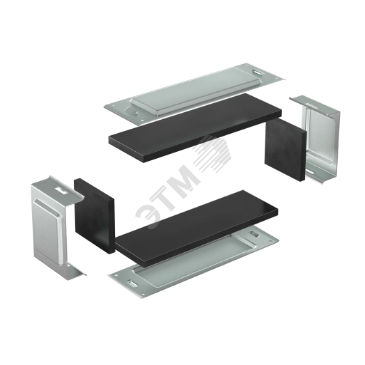 Комплект для обеспечения степени защиты IP44 в местах соединения секций лотков  400х100