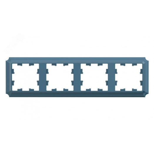 ATLASDESIGN ANTIQUE 4-постовая рамка, универсальная, ИЗУМРУД