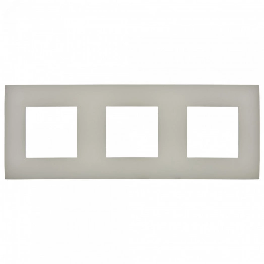 SKANDY Рамка 3-местная SK-F01B бежевый IEK