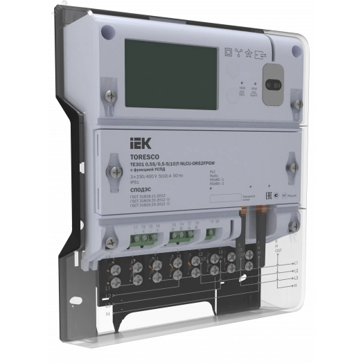 TORESCO Счетчик электрической энерги TE301 1/1-5(100)-NRLCU-ORS2FPGW с функцией УСПД