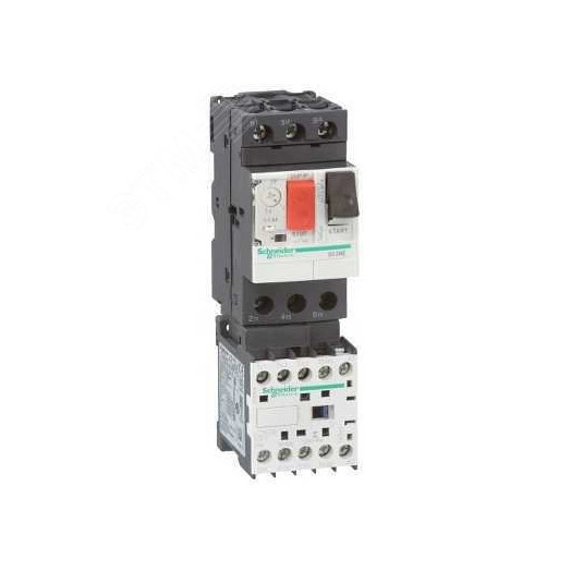 Пускатель магнитный 6А = 24B GV2-ME07 1.6-2.5A GV2MEK1