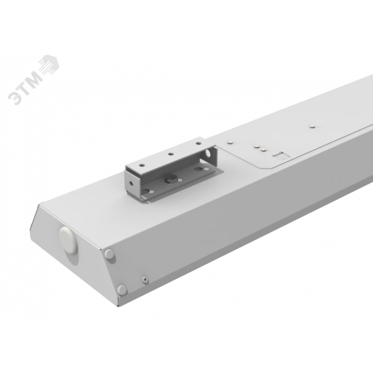 Светодиодный светильник Supermarket 1500*145*50мм 35 Вт 5000К IP40 с призматическим рассеивателем аварийный автономный постоянного действия