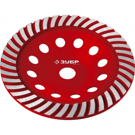 Чашка сегментированная алмазная шлифовальная d 180 мм Турбо, Мастер