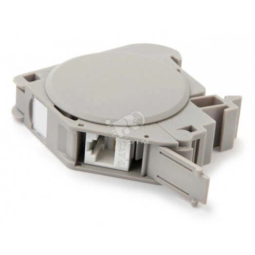 Крепление для Keystone Jack на DIN-рейку в распределительные щиты для промышленных решений с 2-мя боковыми крышками ширина 21мм