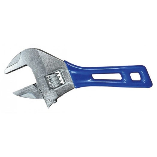 Ключ разводной с тонкими губками, пластиковая накладка на ручку, 135 мм, 30 мм