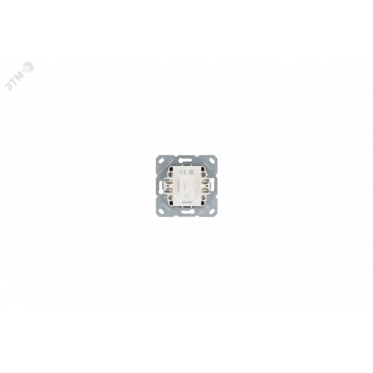 Выключатель одноклавишный 10A 250V~ с накладкой, цвет Тауп