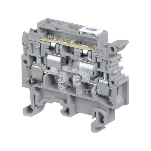 Клемма винтовая с предохранителем M4/8SFL 4мм.кв