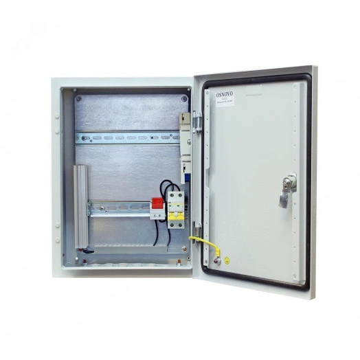 Термошкаф с обогревом и оптическим кроссом, IP66, -50град. до +50град.С, 300x300x210 мм