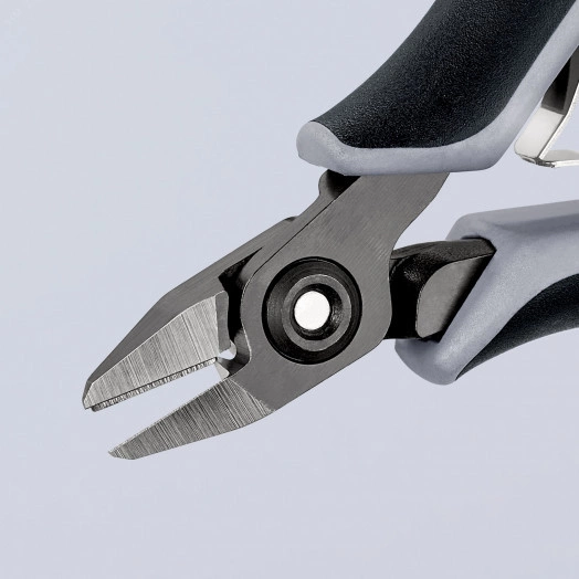 Прецизионные кусачки боковые для электроники антистатические ESD вороненые 125 мм