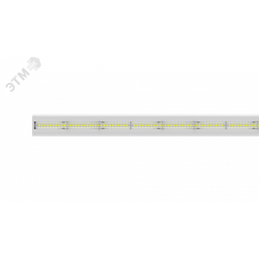 Светильник светодиодный ДПО/ДСО-80Вт IP23 10500Лм 4000К Mercury LED Mall 1,5м 89°x115°, черный ВАРТОН