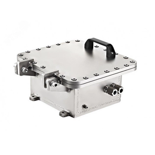 Коробка взрывозащищенная  КВ-Exd-Н-ЭП 635х465х355 мм - нержавеющая сталь