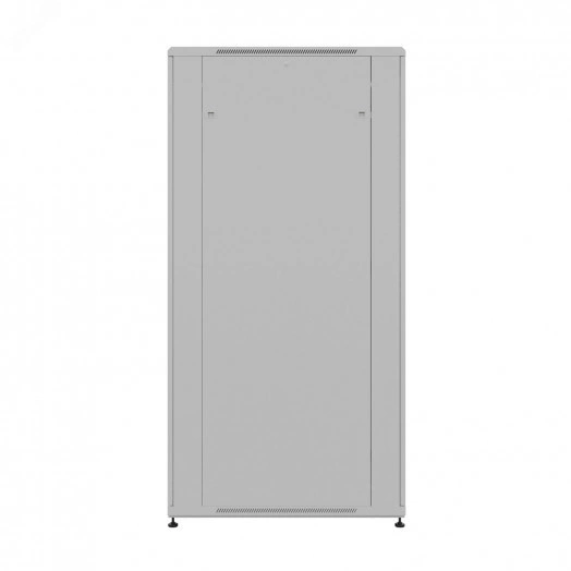 Шкаф напольный универсальный серверный R 47U 800х1000мм, 4 профиля 19, двери перфорированная и перфорированная двухстворчатая, боковые стенки съемные, регулируемые опоры, разобранный, серый RAL 7035