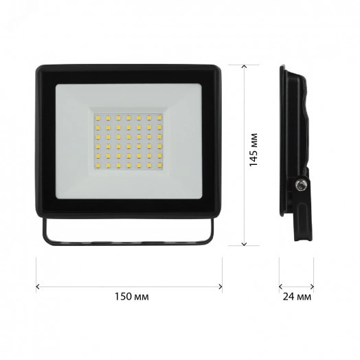 Прожектор светодиодный уличный LPR-023-0-30K-050 50Вт 3000K 4000Лм IP65