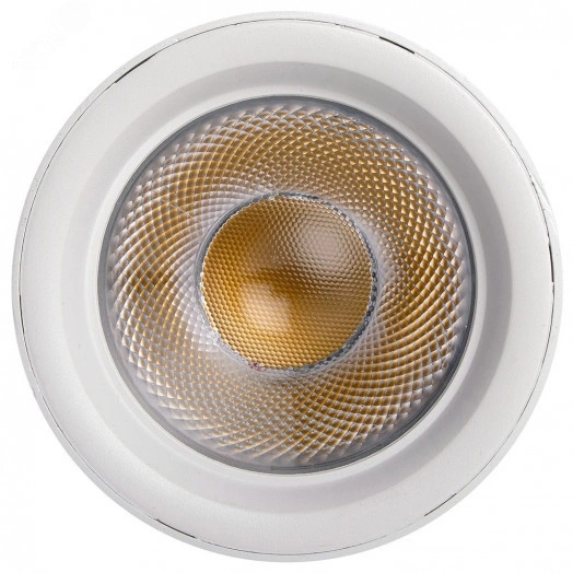 Светильник светодиодный трековый на шинопровод ДПО-10w 3000K 24° белый Jazzway