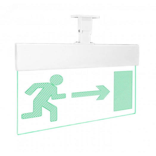 Оповещатель световой Молния-24 Ультра Человек вправо в дверь зеленые светодиоды