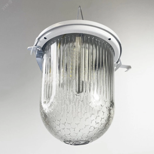 Светильник Желудь А СПЕЦСВЕТ 03-012-101 [349] подвесной, без реш. 220в, 12вт, 6500К, 1500лм, УХЛ2, IP54 ГУ (Д